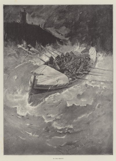 救助へ！ 作： Henry Charles Seppings Wright